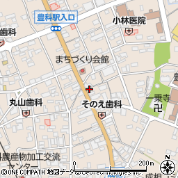 長野県安曇野市豊科4310周辺の地図