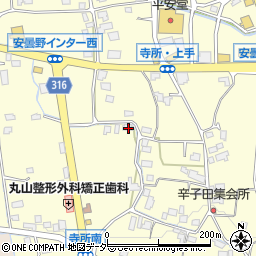 長野県安曇野市豊科南穂高274周辺の地図