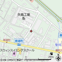 松岡塗料株式会社　群馬営業所周辺の地図