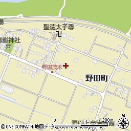 栃木県足利市野田町2147周辺の地図