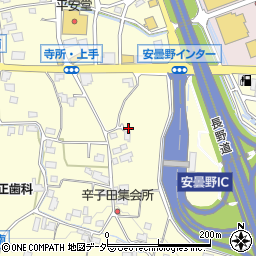 長野県安曇野市豊科南穂高寺所178周辺の地図