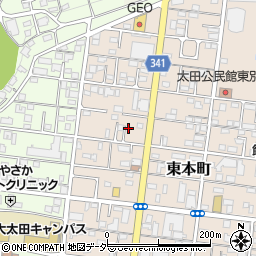 坂本実務珠算学校周辺の地図