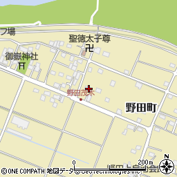 栃木県足利市野田町2148周辺の地図