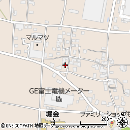 長野県安曇野市堀金烏川2085周辺の地図