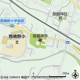 慈雲禅寺周辺の地図