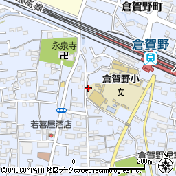 倉賀野田子屋汚水中継ポンプ場周辺の地図