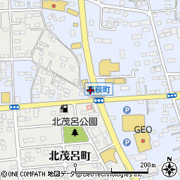 ワークマンプラス佐野高萩店駐車場周辺の地図