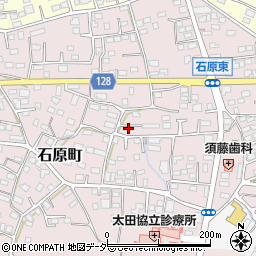 〒373-0808 群馬県太田市石原町の地図