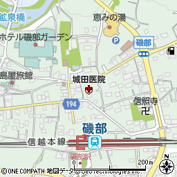 城田医院周辺の地図