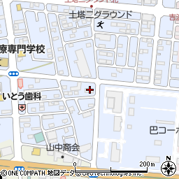 栃木県小山市土塔244周辺の地図