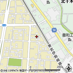 群馬県伊勢崎市南千木町1615-3周辺の地図