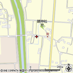 栃木県小山市鏡1086周辺の地図