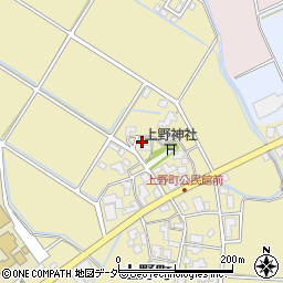 石川県加賀市上野町ツ26周辺の地図