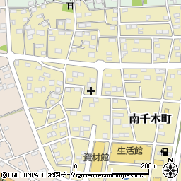 群馬県伊勢崎市南千木町1807周辺の地図