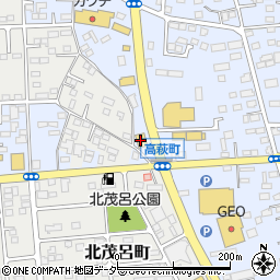ワークマンプラス佐野高萩店周辺の地図