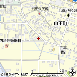 群馬県伊勢崎市山王町324周辺の地図