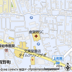 サンキ高崎倉賀野店周辺の地図