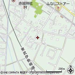 栃木県足利市上渋垂町194周辺の地図