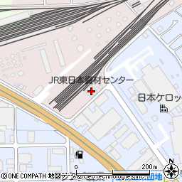 ＪＲ東日本資材センター周辺の地図