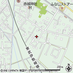 栃木県足利市上渋垂町189-2周辺の地図