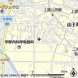 群馬県伊勢崎市山王町322-9周辺の地図