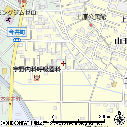 群馬県伊勢崎市山王町322-1周辺の地図