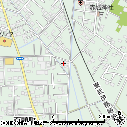 栃木県足利市上渋垂町1539-1周辺の地図