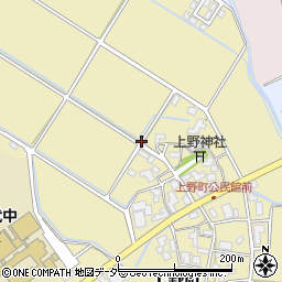 〒922-0322 石川県加賀市上野町（その他）の地図