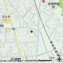 栃木県足利市上渋垂町153周辺の地図