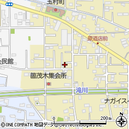 群馬県佐波郡玉村町上茂木500-2周辺の地図