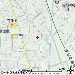 栃木県足利市上渋垂町154周辺の地図