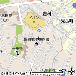 長野県安曇野市豊科4287周辺の地図