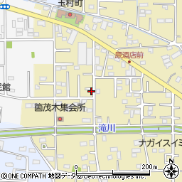 群馬県佐波郡玉村町上茂木500-5周辺の地図