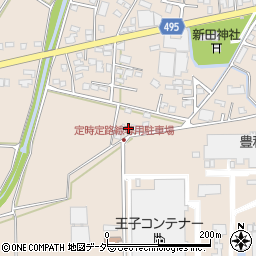 長野県安曇野市豊科新田5160-4周辺の地図