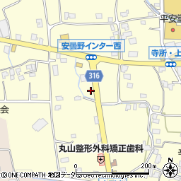 長野県安曇野市豊科南穂高寺所120周辺の地図