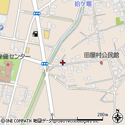 長野県安曇野市堀金烏川4968周辺の地図