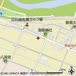 栃木県足利市野田町2022周辺の地図