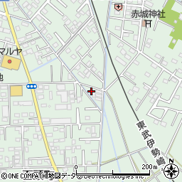 栃木県足利市上渋垂町1538周辺の地図