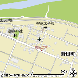 栃木県足利市野田町2154周辺の地図