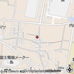 長野県安曇野市堀金烏川2060周辺の地図