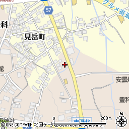 長野県安曇野市豊科4209周辺の地図