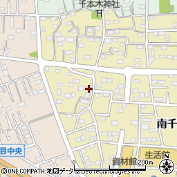 群馬県伊勢崎市南千木町2302周辺の地図