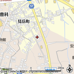 長野県安曇野市豊科4210周辺の地図