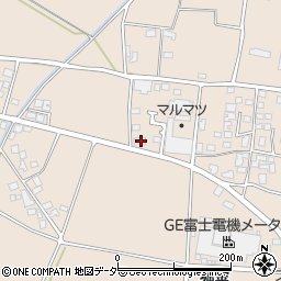 長野県安曇野市堀金烏川1897周辺の地図