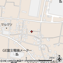 長野県安曇野市堀金烏川2067-3周辺の地図