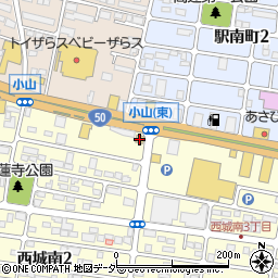 リンガーハット栃木小山店周辺の地図