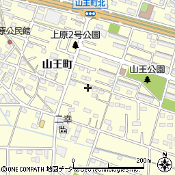 群馬県伊勢崎市山王町125周辺の地図