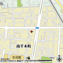 群馬県伊勢崎市南千木町1789周辺の地図