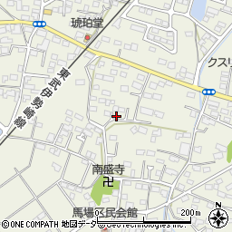 群馬県太田市東長岡町周辺の地図