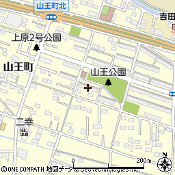 県営山王団地７５－Ｂ周辺の地図